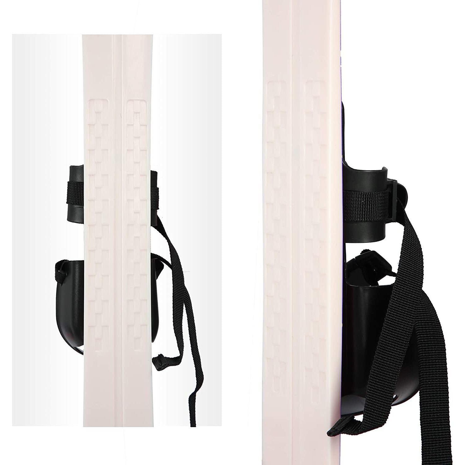 Snow Ski and Pole Set with Bindings 25.6" Ski Boards for Kids Age 2-4 Beginners, Blue | Backcountry Sportsman