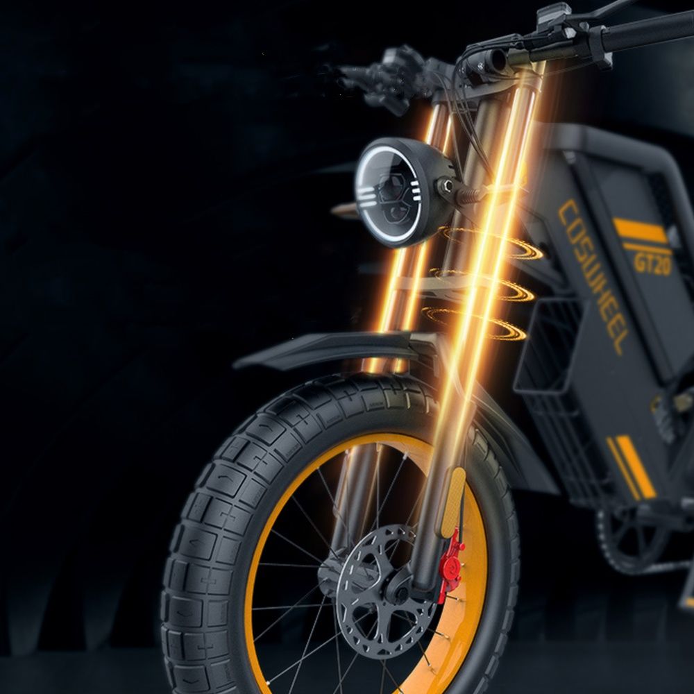 Off-road e-bike Equipped with super motor 1000W 48V25AH lithium battery 20"*4.0 fat tires Specially suitable for touring, sand, snow, mountains and other adventurous places. | Backcountry Sportsman