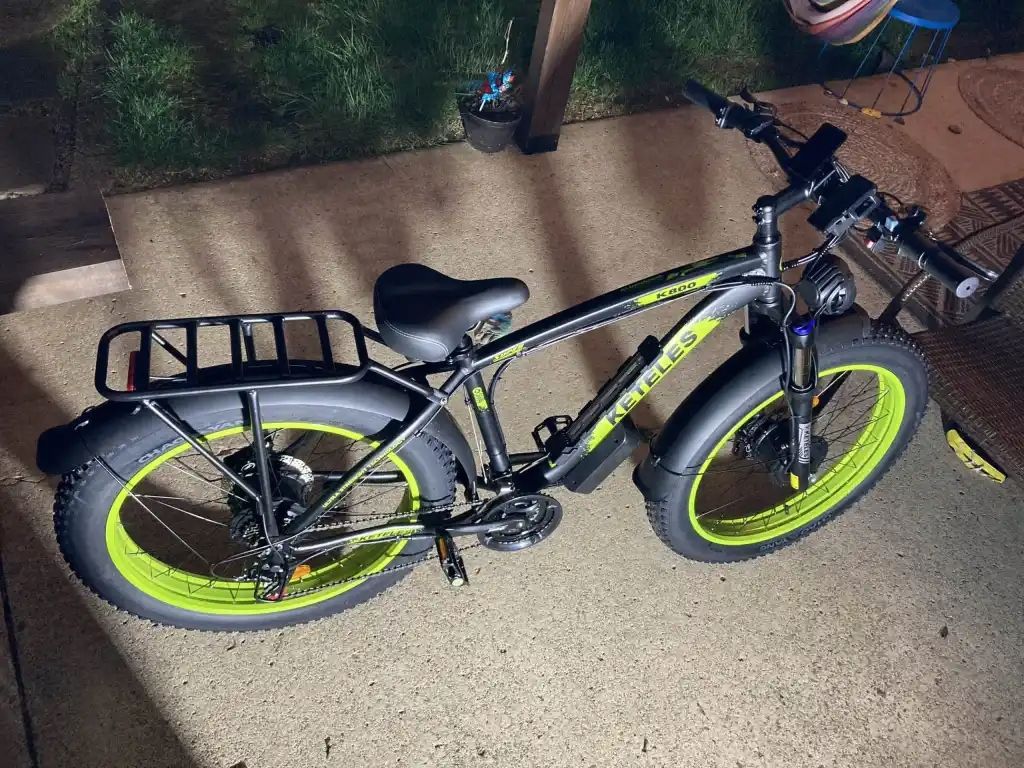 Electric Bike KETELES 48V 23AH Dual Motor 1000W*2 26"*4.0 MTB | Backcountry Sportsman