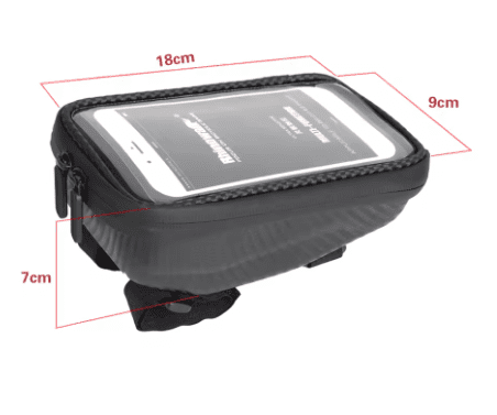 Rhinowalk Hard Shell Handle Bar Bike Phone Bag | Backcountry Sportsman