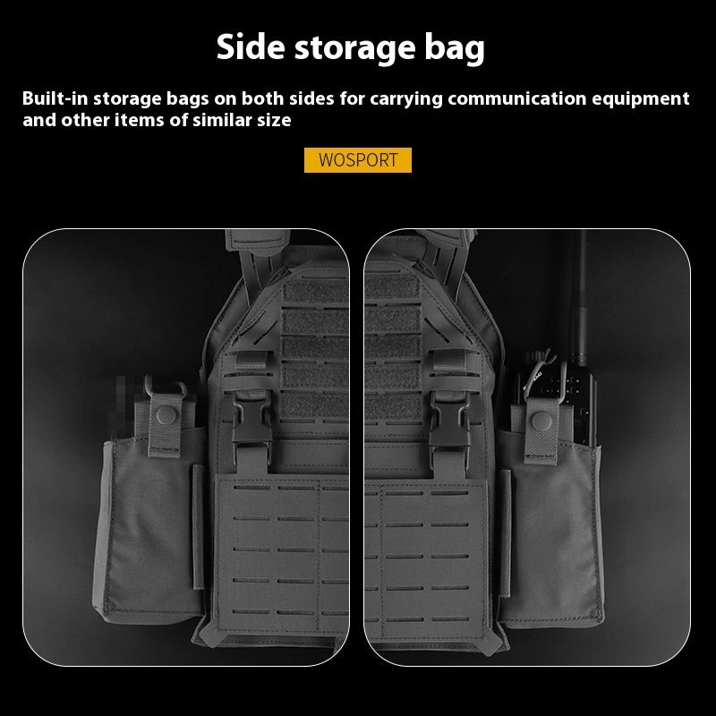 Thickened Laser Tactical Outdoor Protective Mount Vest