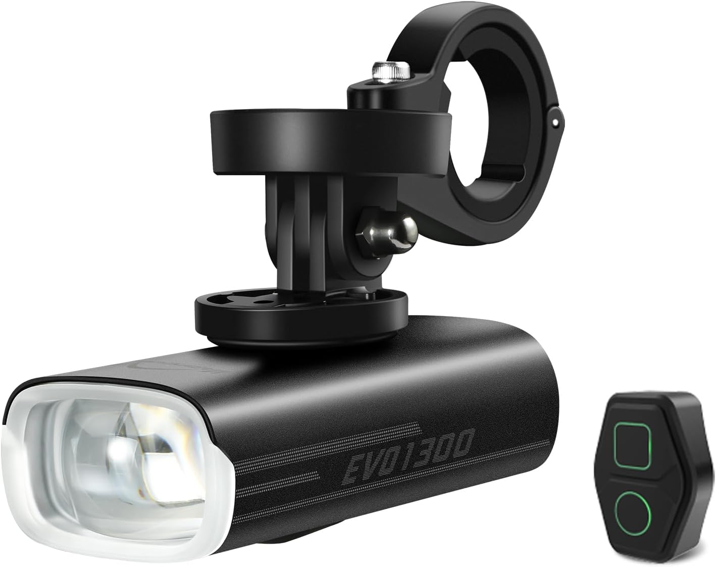 Magicshine EVO 1300 Bike Light with Remote Control, 1300 Lumens Waterproof Bicycle Headlight, USB-C Rechargeable Front Light for Night Riding | Backcountry Sportsman
