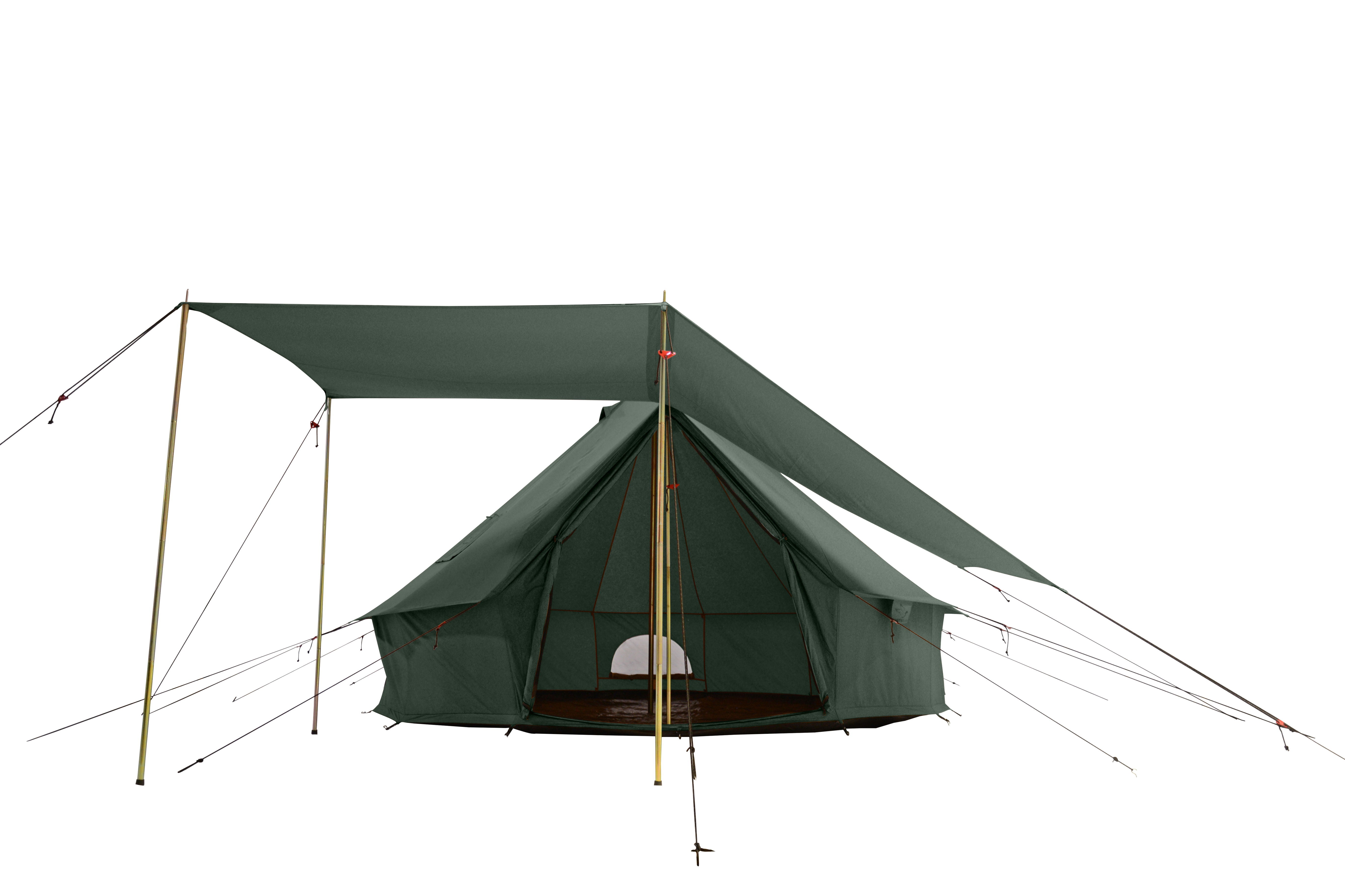 13'/16'/20' Regatta Bell Tent Awning | Backcountry Sportsman