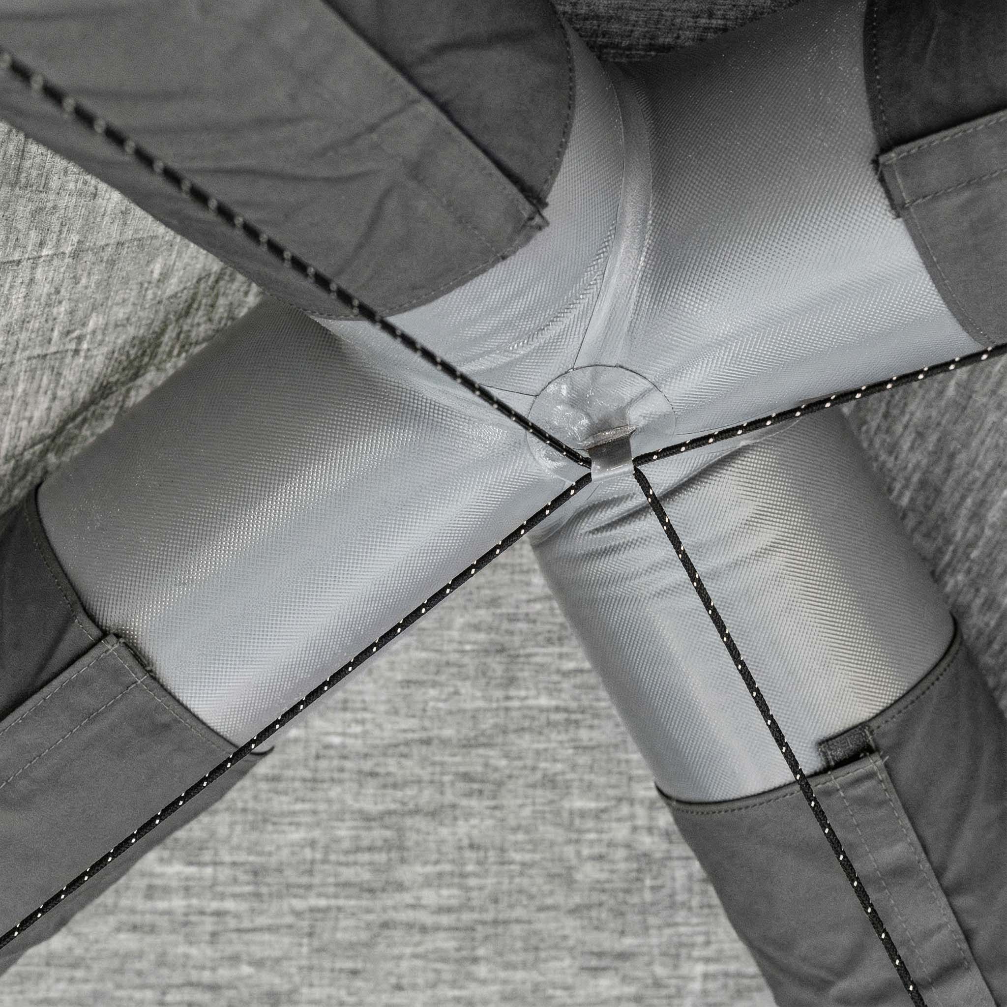 Coody | RBM Hub Shelter Inflatable Tent for 2-6 Person (Gray) | Backcountry Sportsman