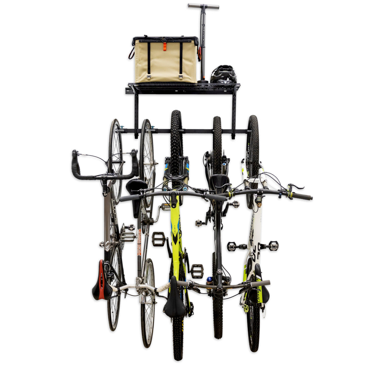 G-Bike + Shelf | Adjustable Wall Storage System | Holds 5 Bikes | Backcountry Sportsman