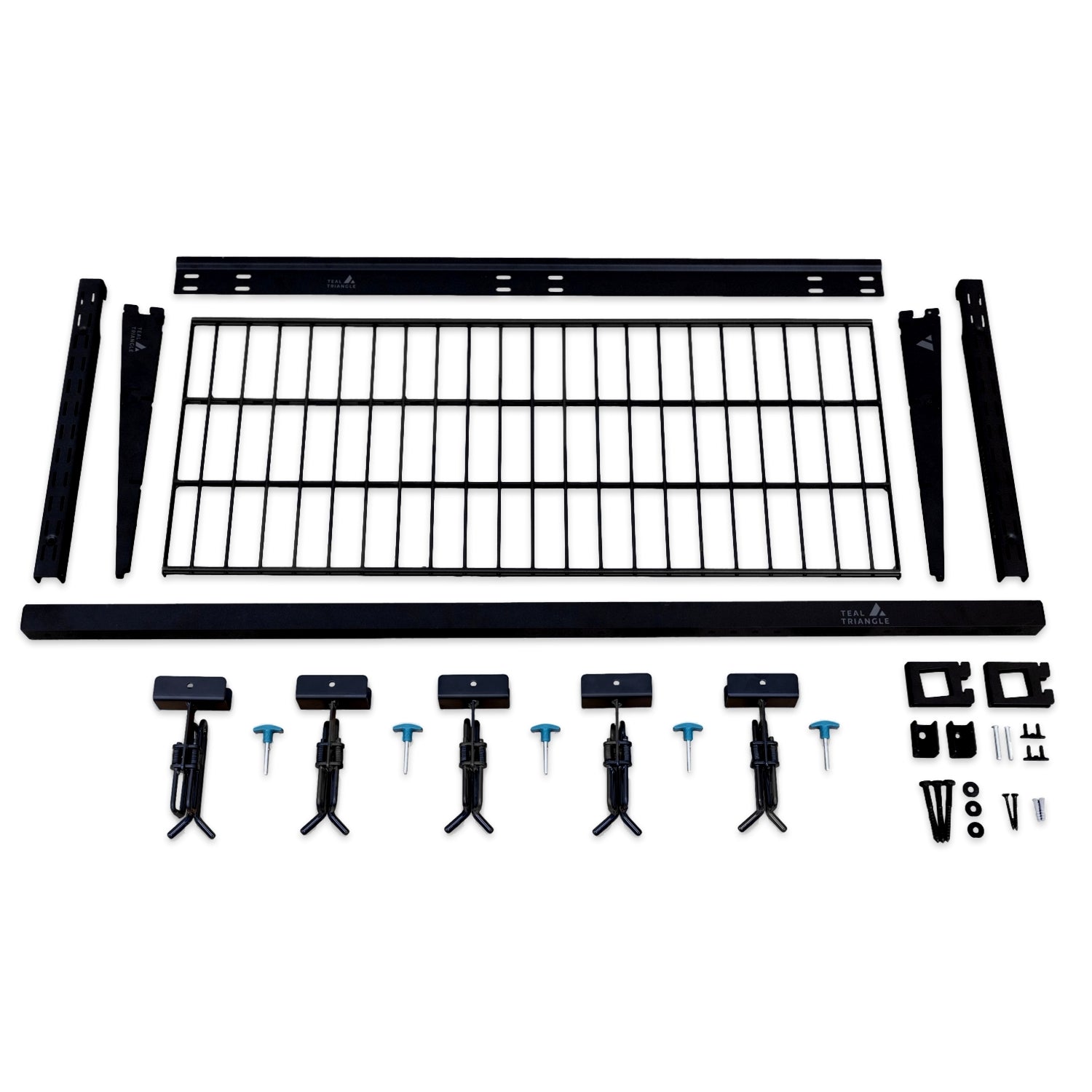 Lone Peak Ski + Shelf | Adjustable Wall Storage System | Holds 5 Pairs of Skis | Backcountry Sportsman