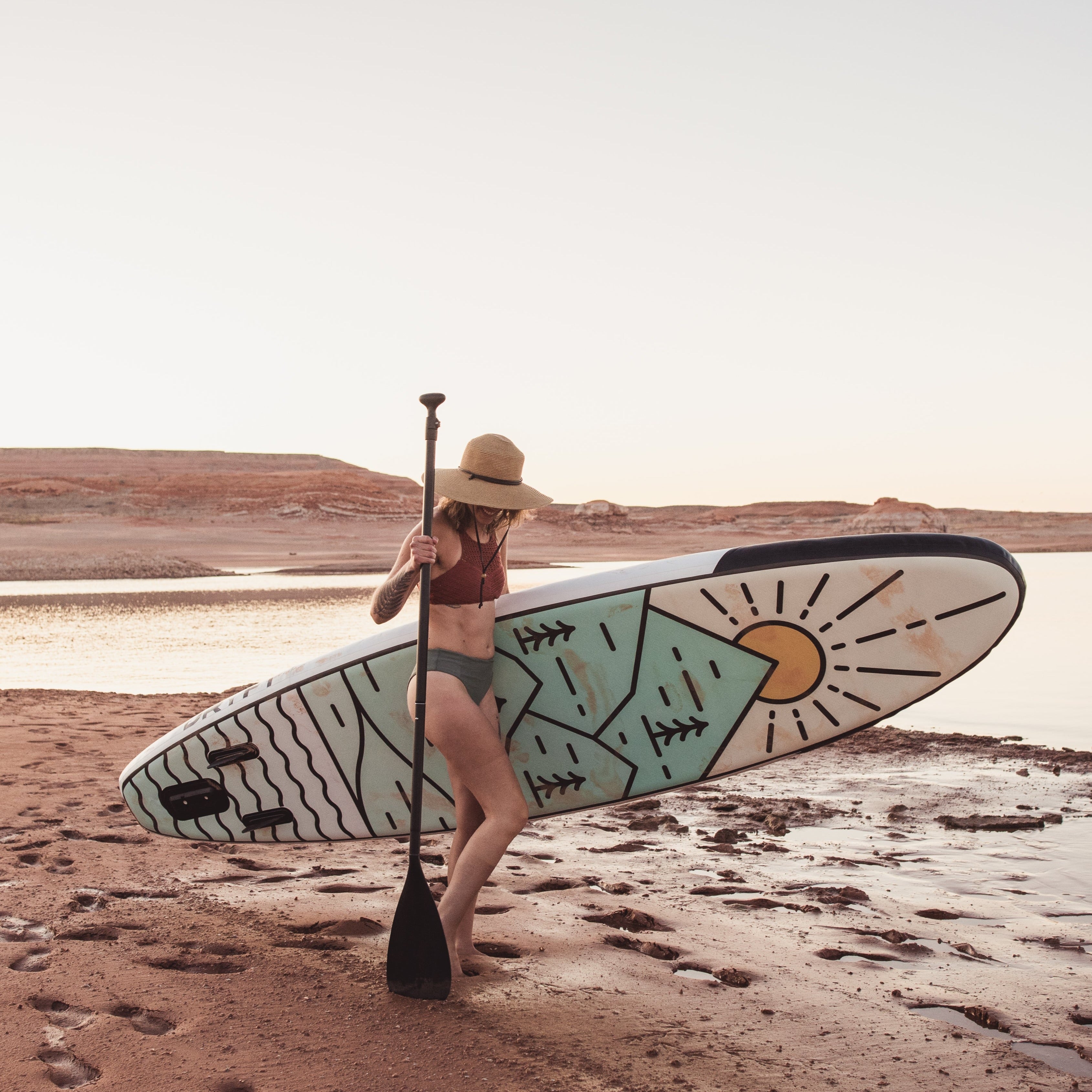 GrandSol Canyon Pack: 11' 4'' Inflatable Paddle Board + Paddle, Pump, Detachable Fin, & Carrying Case | Backcountry Sportsman