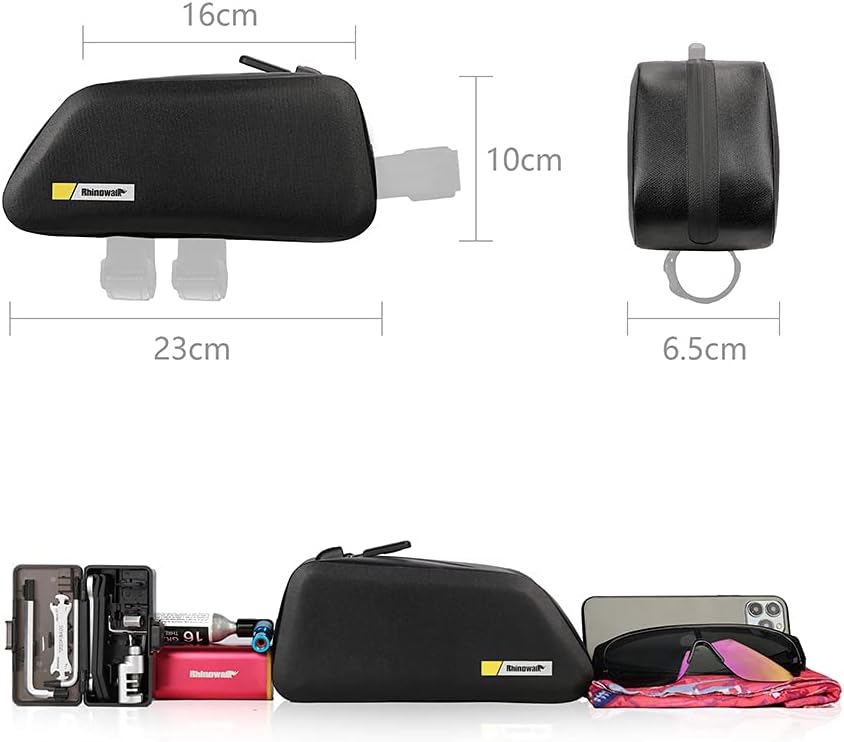 Rhinowalk Top Tube Bag - Stable & Waterproof Professional Cycling Accessory K32 1.3L | Backcountry Sportsman