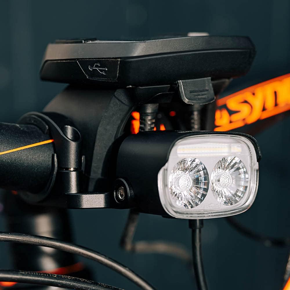 Magicshine E-Bike Headlight ME 2000, 2000 Lumens of Max Verified Output, DRL, Side Lighting, Auto Adapts to E-Bike Output 6-12V, Compatible with Shimano, Yamaha, Brose and Bosch | Backcountry Sportsman