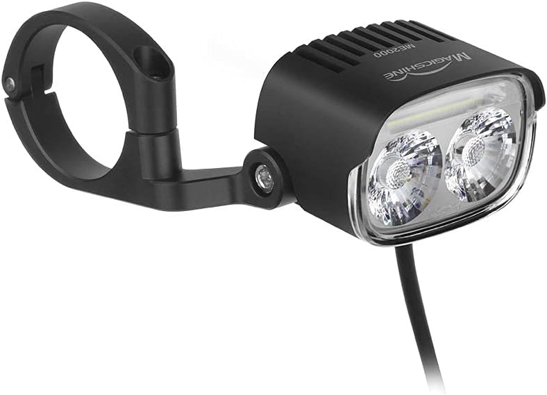 Magicshine E-Bike Headlight ME 2000, 2000 Lumens of Max Verified Output, DRL, Side Lighting, Auto Adapts to E-Bike Output 6-12V, Compatible with Shimano, Yamaha, Brose and Bosch | Backcountry Sportsman
