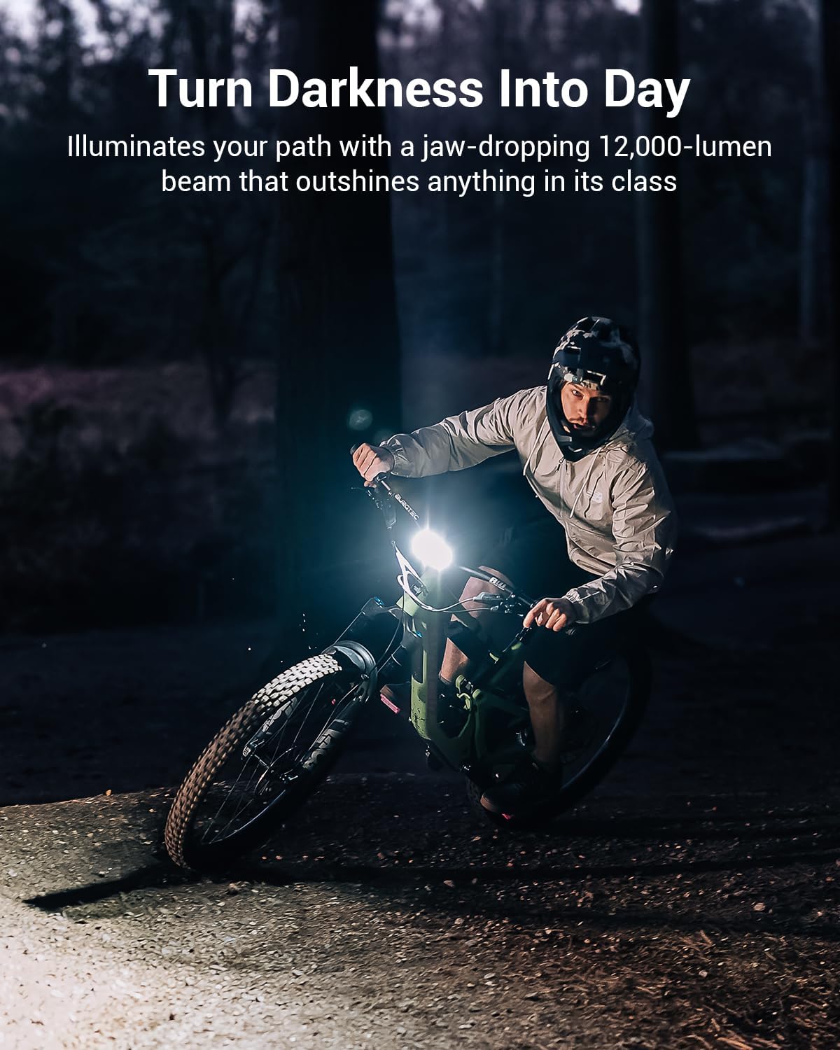 Magicshine MONTEER 12000 Mountain Bike Light,IPX6 Waterproof 12000 Lumen Max Output,20,000mAh Type-C Battery Pack with Reverse Charging Ultimate MTB Light | Backcountry Sportsman