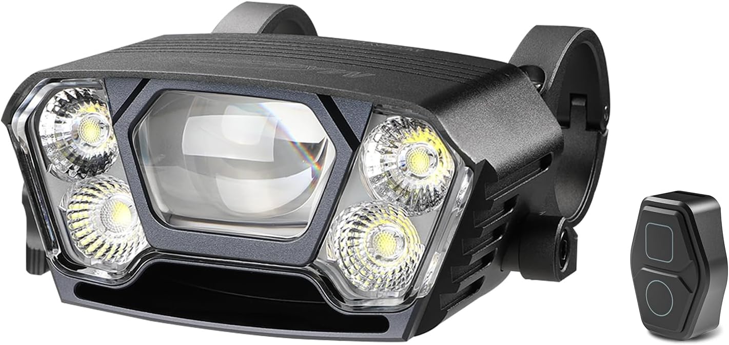Magicshine MONTEER 12000 Mountain Bike Light,IPX6 Waterproof 12000 Lumen Max Output,20,000mAh Type-C Battery Pack with Reverse Charging Ultimate MTB Light | Backcountry Sportsman