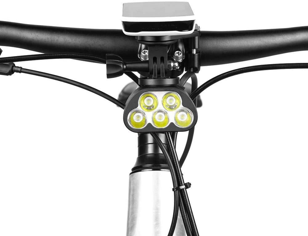 Magicshine Monteer 3500S Nebula Mountain Bike Light, 3500 lumens max Actual Output, 1800 Lumen Flood,1400 Lumen spot, 5200 mAh USB Rechargeable Battery Pack, IPX5 Water Resistent MTB Helmet Light | Backcountry Sportsman