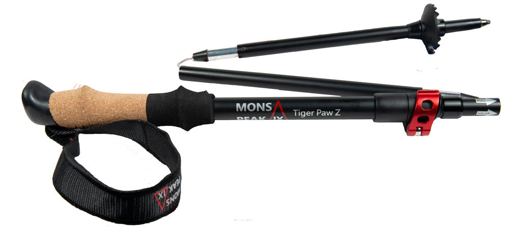 Tiger Paw Z Trekking Poles (Z-135) | Backcountry Sportsman