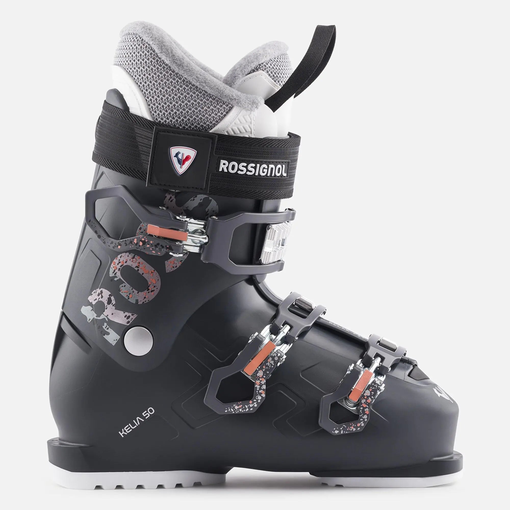 Rossignol Kelia 50 - Ski Boots for Women - Relaxed Fit Snow Ski Boots - Dark Iron | Backcountry Sportsman