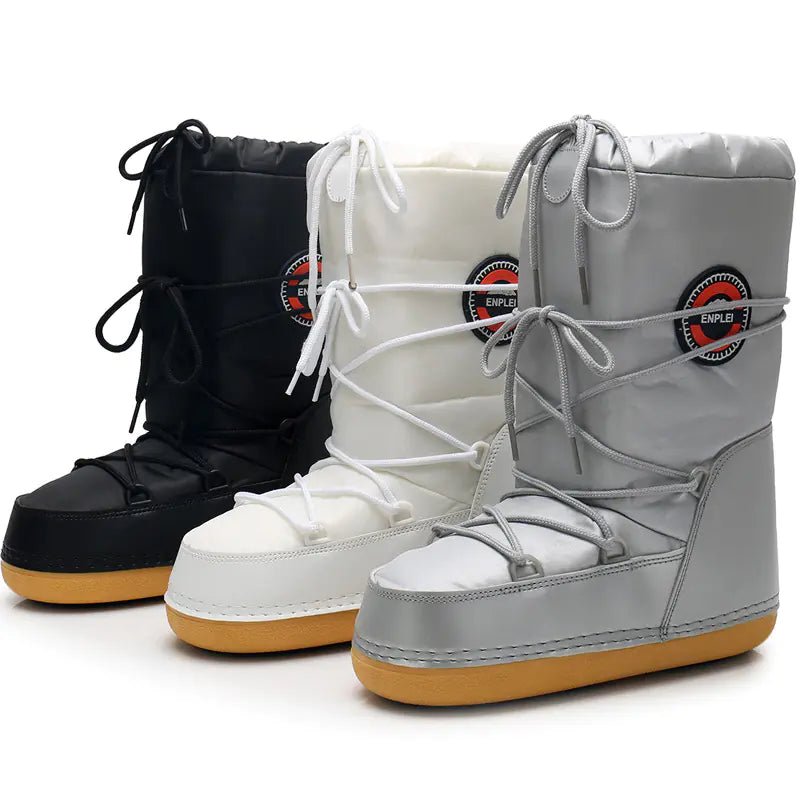 Trendy Parent-Child Flat Heel Ski Boots | Backcountry Sportsman