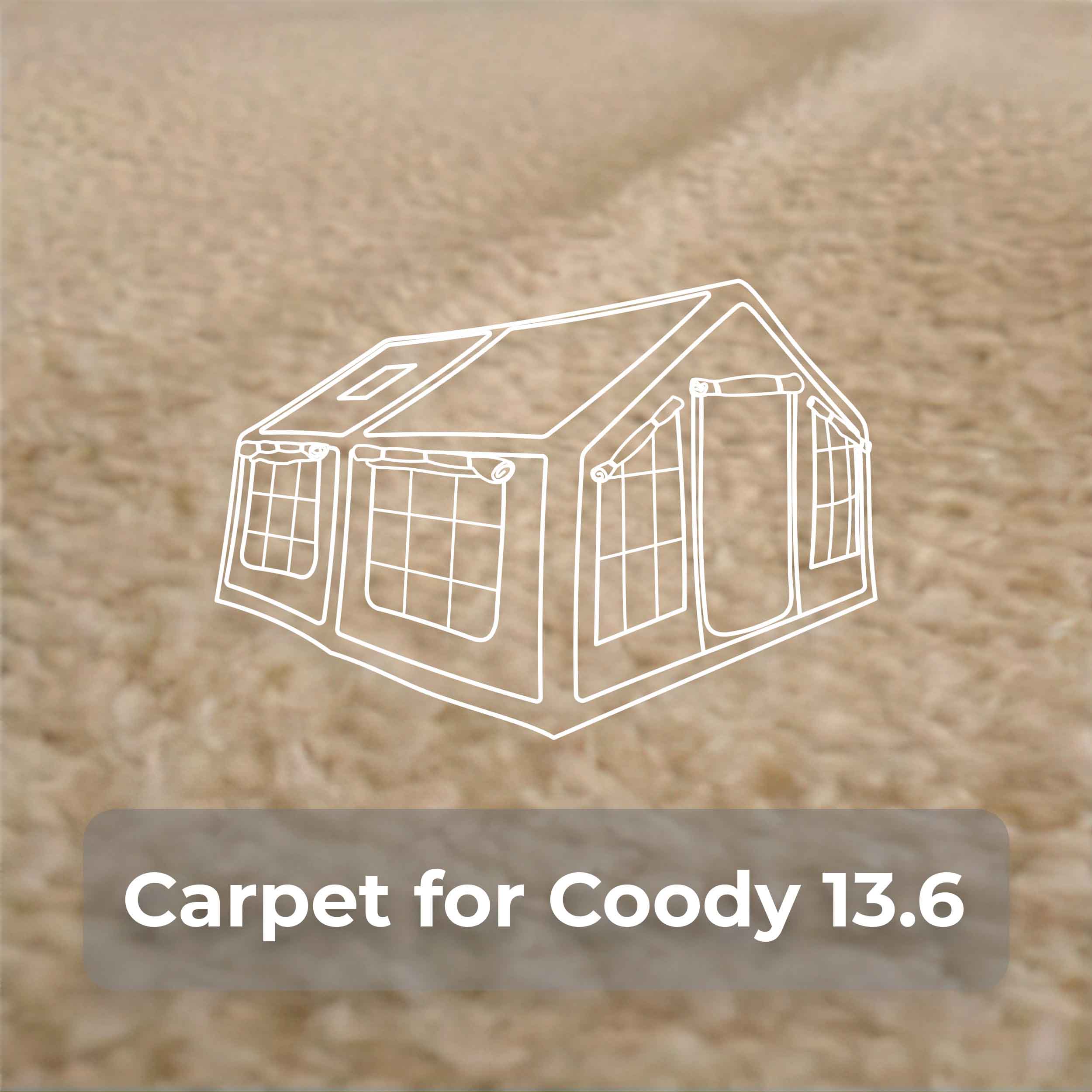 Coody Carpet – Tailored for Coody Familia AirTent 13.6