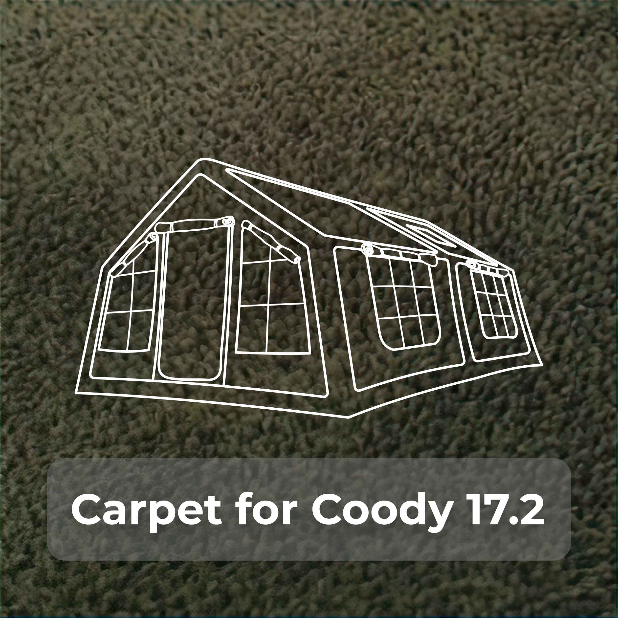 Coody Carpet – Tailored for Coody Familia AirTent 17.2 | Backcountry Sportsman