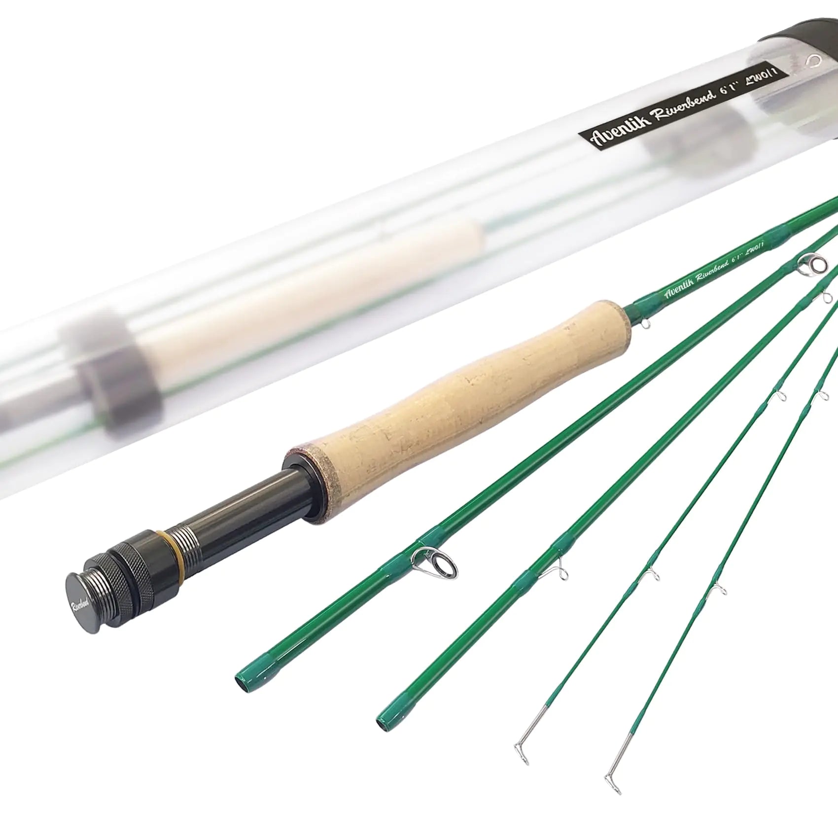 Aventik Fly Fishing Riverbend Series Fly Rod IM8 Graphite Blank 0/1/2/3/4/5/6/7/8 wt Rods 6/7/8/9/10ft Lightweight Fly Fishing Rod Medium Fast Action (90 LW5 with Extra Tip) | Backcountry Sportsman