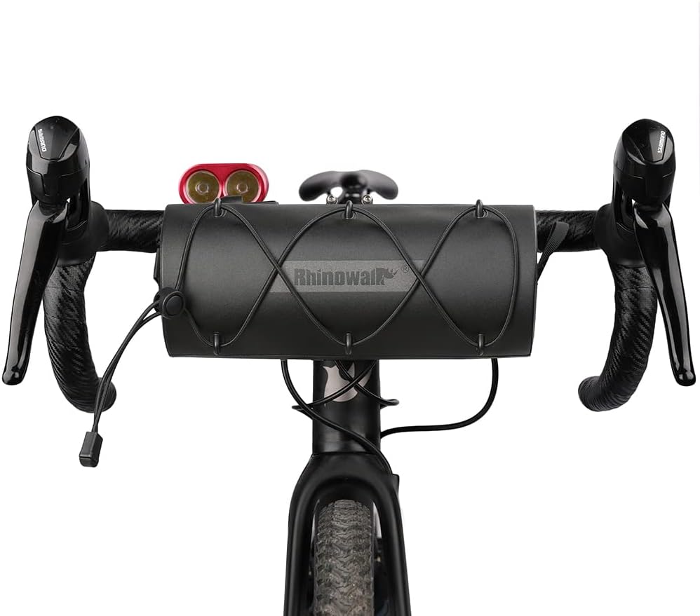 Rhinowalk Waterproof Handlebar Bag RK9109-1.9L, Front Bag Storage Bag with Shoulder Strap | Backcountry Sportsman