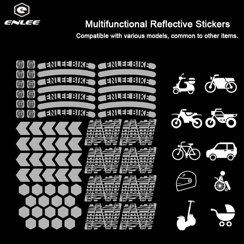 ENLEE Reflective Tape Sticker Multifunctional Bicycle Reflective Stickers for Night Cycling RS2401 | Backcountry Sportsman