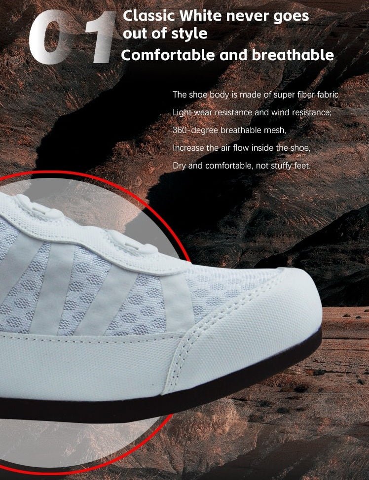 SD014 Casual Shoes - White | Backcountry Sportsman