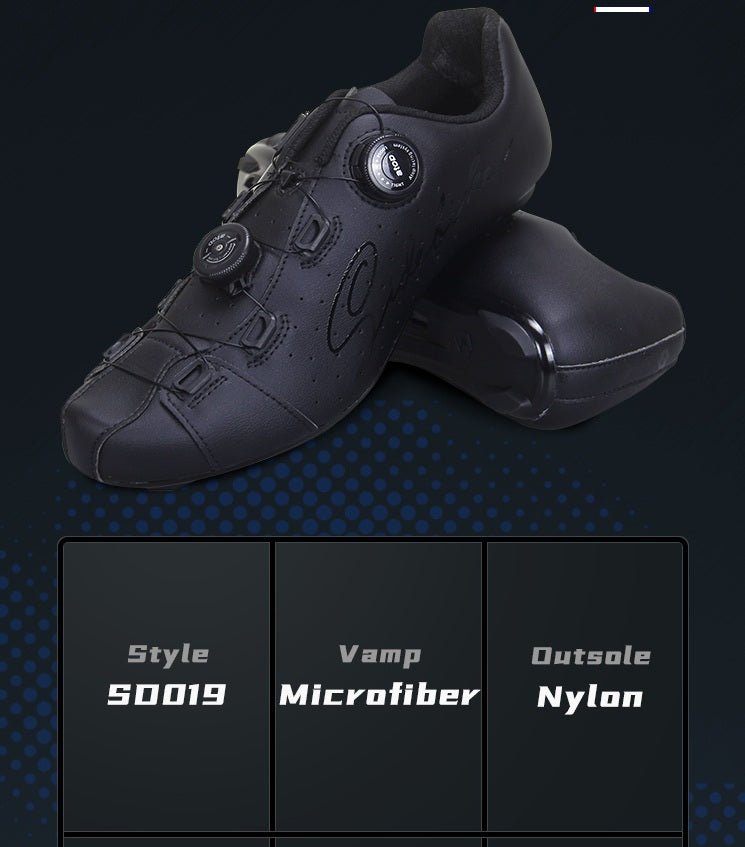 SD019 MTB/Road Bike Shoes-Black | Backcountry Sportsman