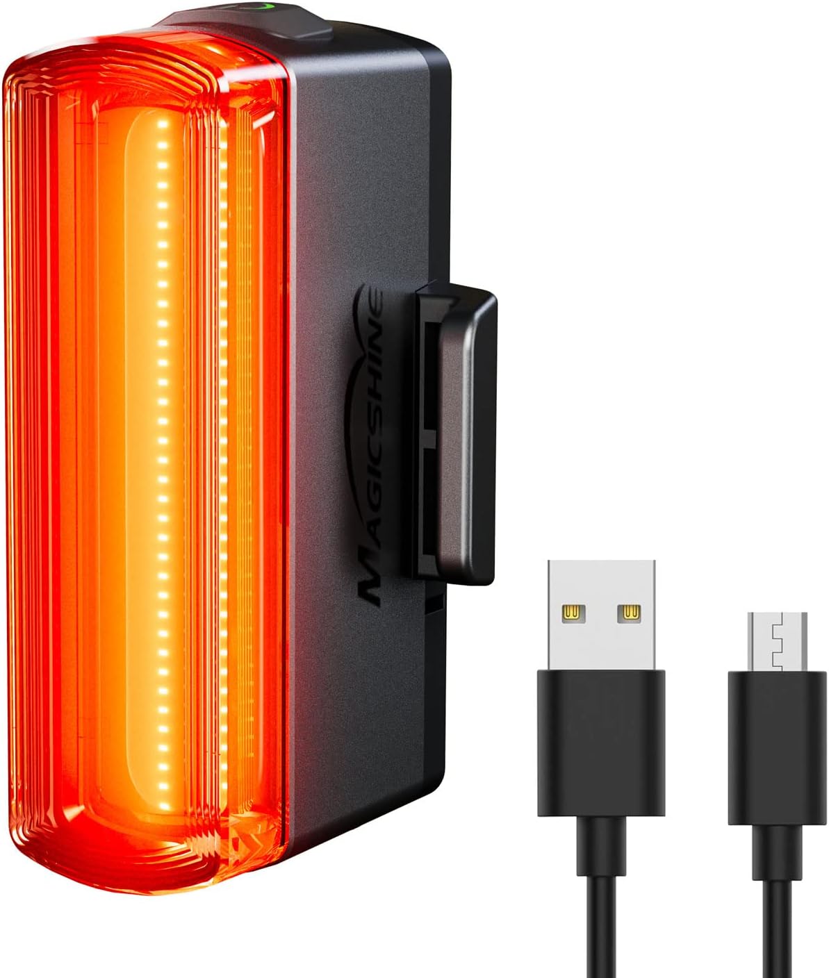Magicshine SEEMEE 20 V2.0 Bike Tail Lights for Night Riding,USB-C Rechargeable Bicycle Rear Lights, IPX6 Waterproof, Cycling Safety Back Light for Commuting Cyclists and Kids | Backcountry Sportsman
