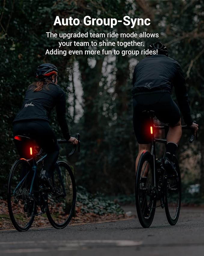 Magicshine Tail Light SEEMEE 50 V2.0, Rear Bike Light with USB C Rechargeable, 50 Lumen IPX6 Waterproof Bicycle Tail Lights for Night Riding, Smart Cycling Safety Bike Taillights | Backcountry Sportsman
