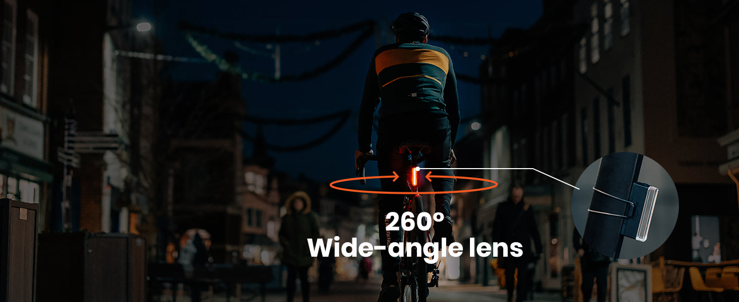 Magicshine Tail Light SEEMEE 50 V2.0, Rear Bike Light with USB C Rechargeable, 50 Lumen IPX6 Waterproof Bicycle Tail Lights for Night Riding, Smart Cycling Safety Bike Taillights | Backcountry Sportsman
