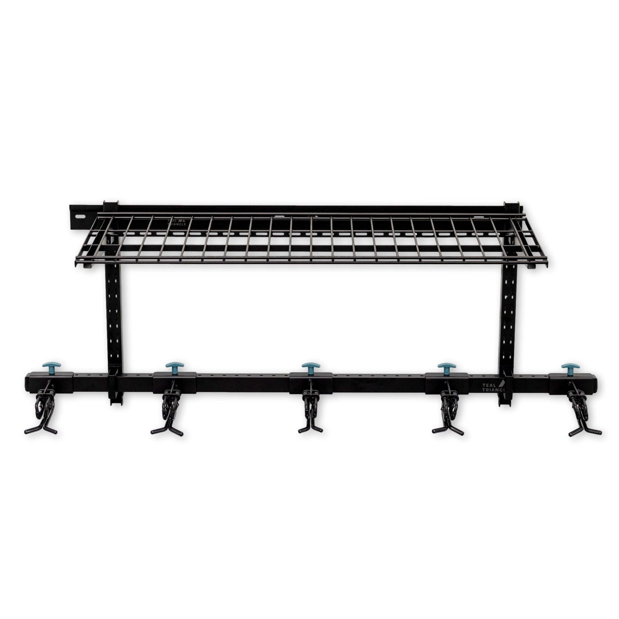 Lone Peak Ski + Shelf | Adjustable Wall Storage System | Holds 5 Pairs of Skis | Backcountry Sportsman