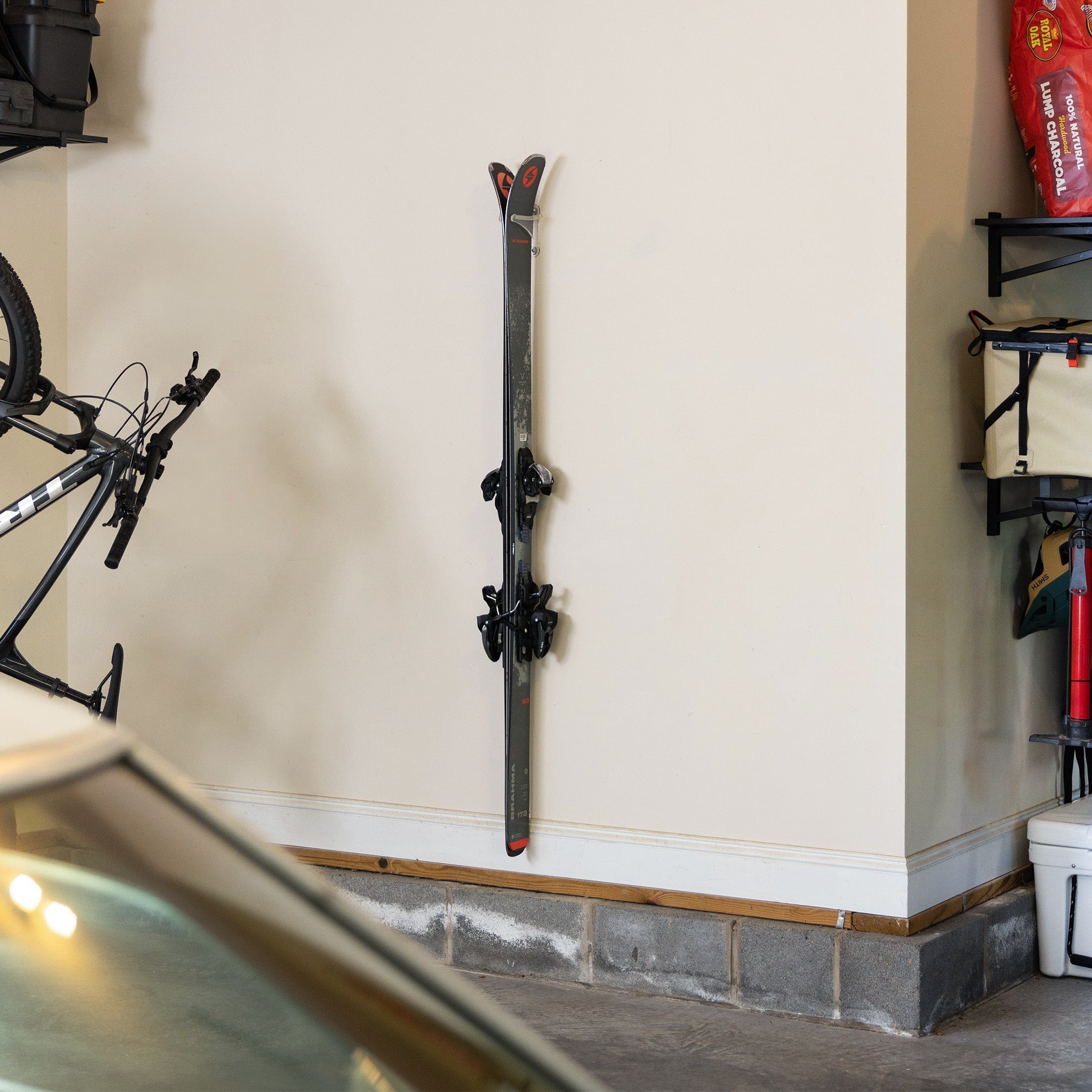 Summit Clear Acrylic Ski Wall Rack | Backcountry Sportsman