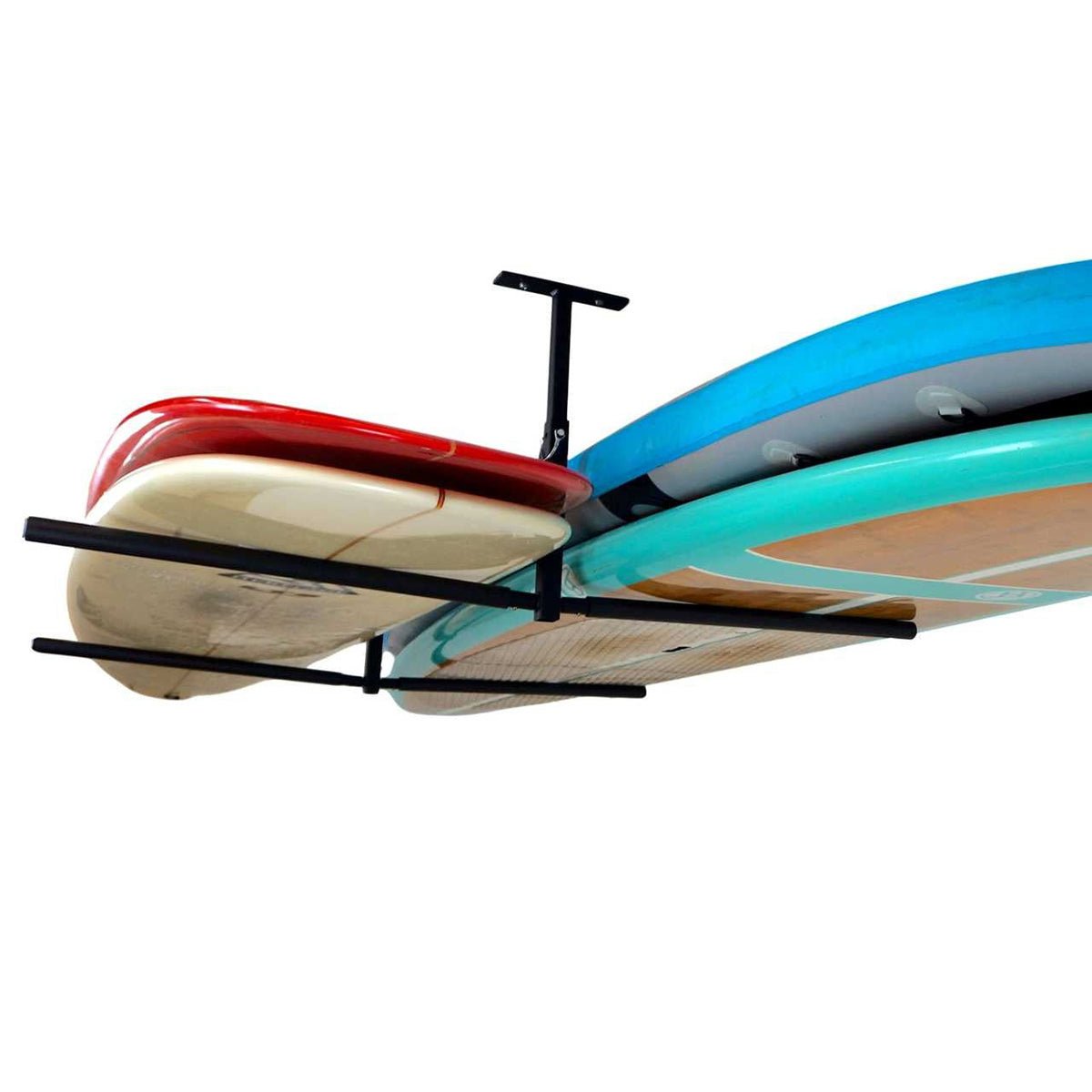 Hi-Port 2 | SUP & Surfboard Adjustable Ceiling Storage Rack | Double | Holds 150 lbs | Backcountry Sportsman