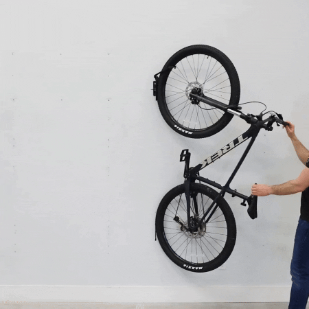 Swivel Mount Bike Storage Rack | 4 Bicycle | Garage Wall Hook | Mud | Backcountry Sportsman