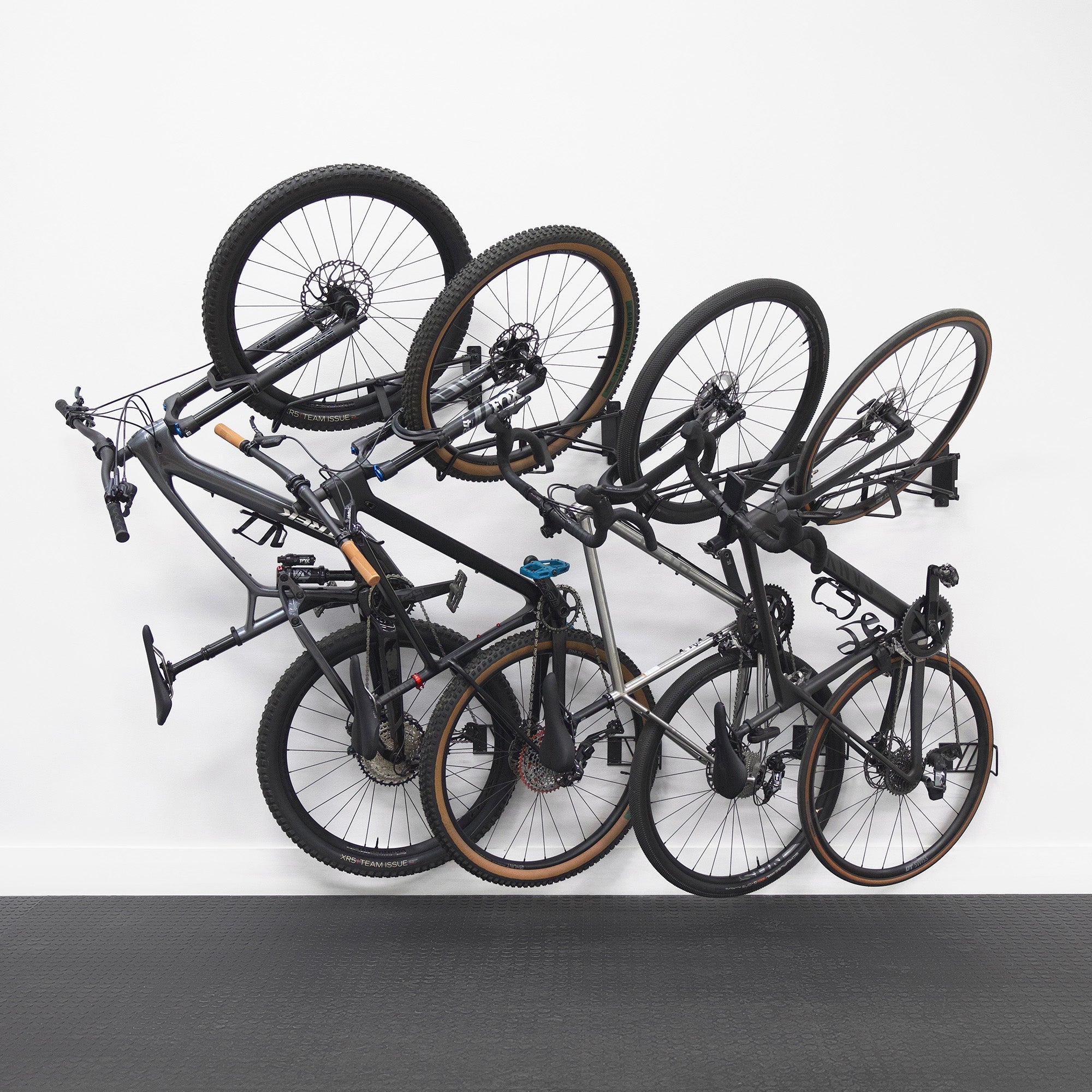 SwivelStow No-Lift Mountain Bike Rack | 4 Pack | Backcountry Sportsman