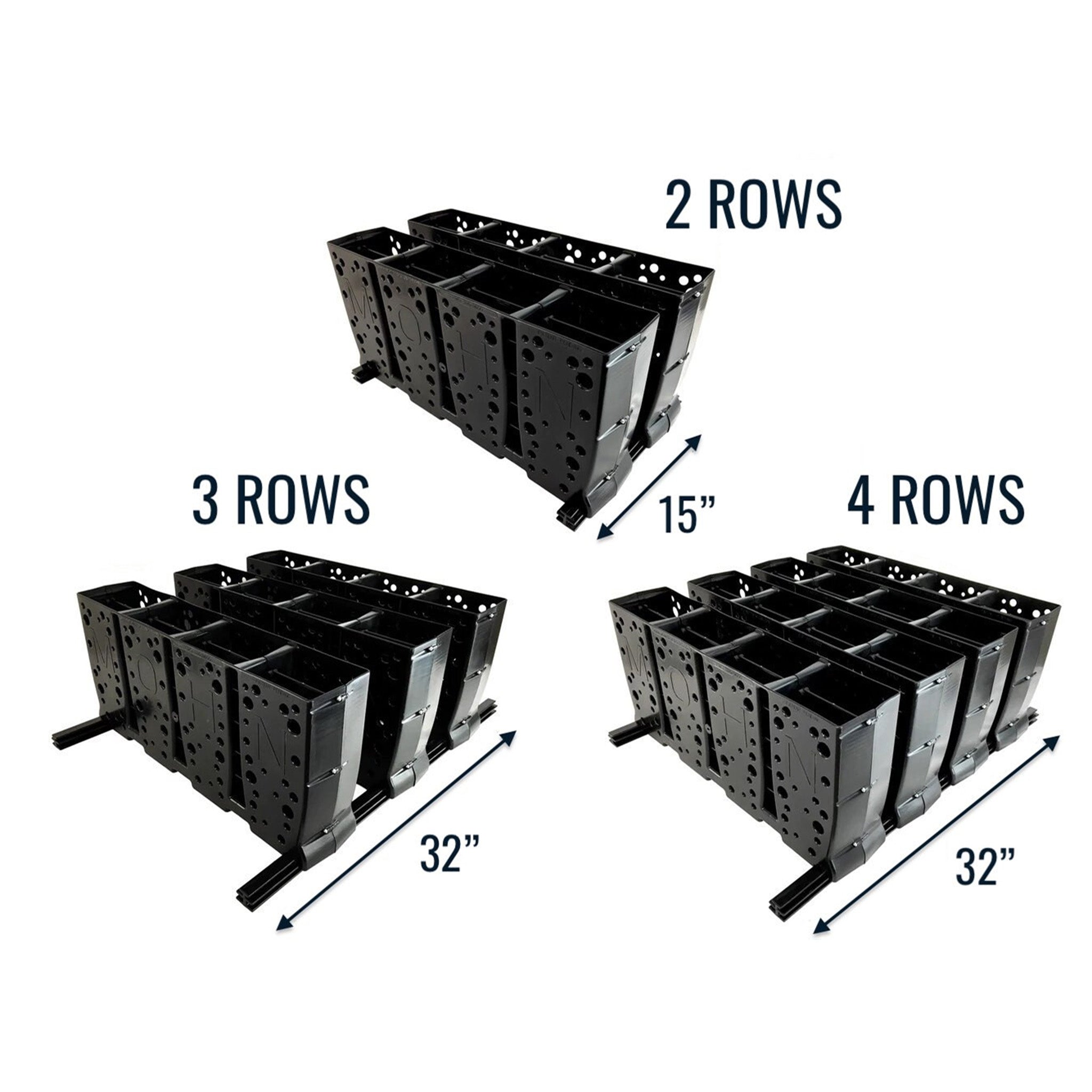 Telluride Ski Storage Rack for Rental Shops | Holds up to 16 Pairs of Skis | Backcountry Sportsman