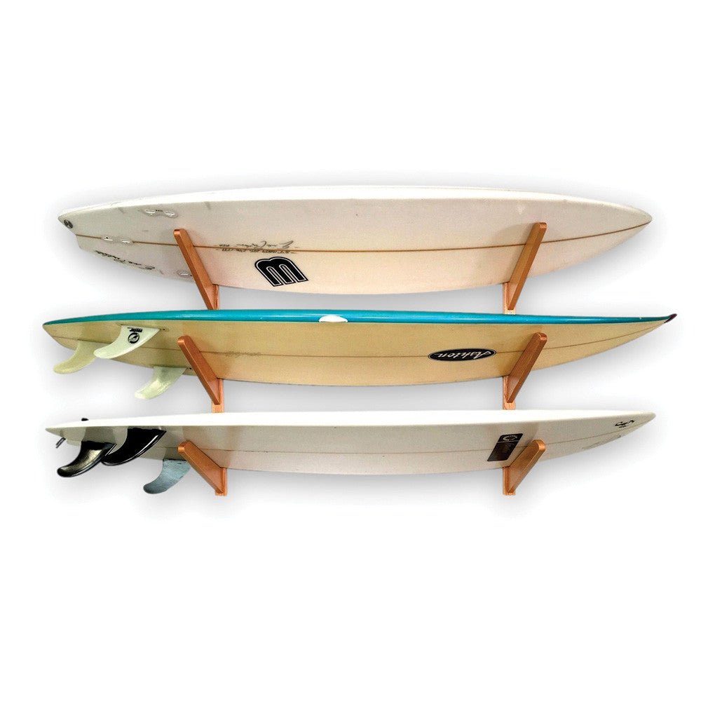 TidyTimber Surfboard Storage Wood Rack | Holds 3 Surfboards | Backcountry Sportsman