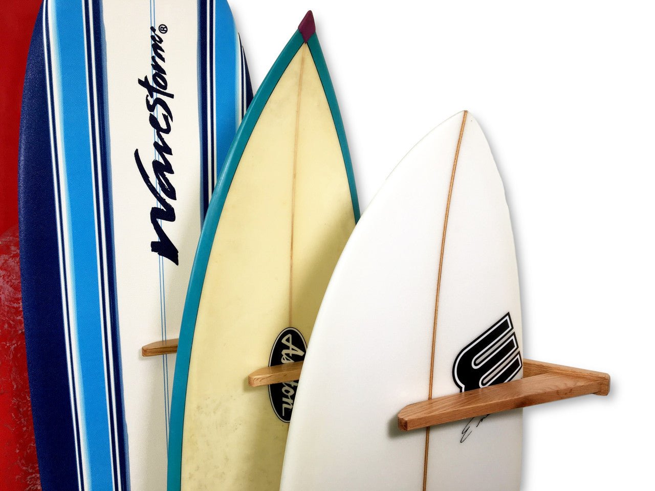 Holden Beach Surfboard Storage Vertical Wood Rack | Holds 6 Surfboards | Backcountry Sportsman