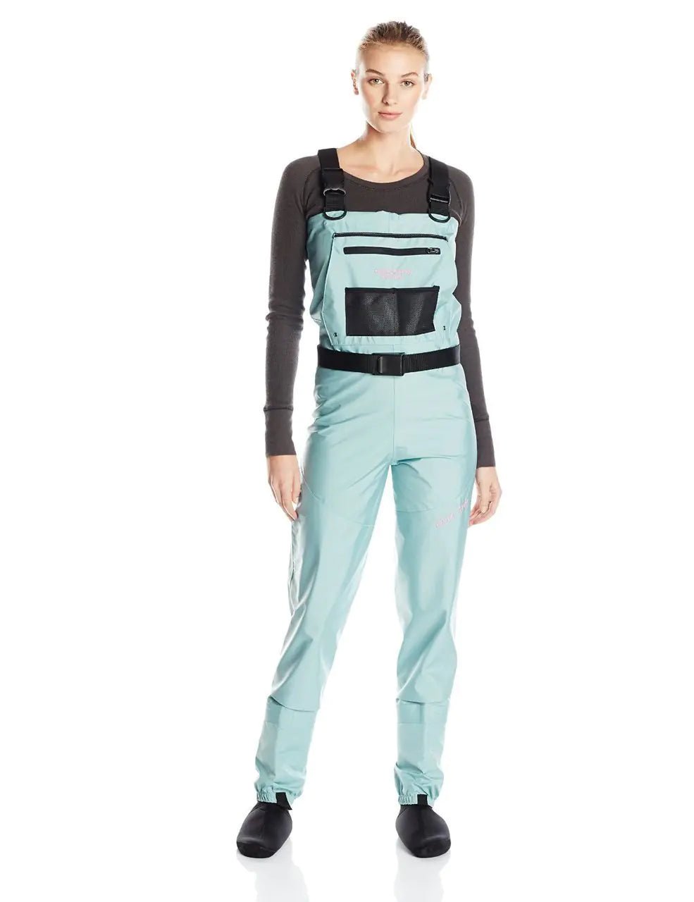 Caddis Womens Attractive Teal Deluxe Breathable Stocking Foot Chest Wader Small Queen | Backcountry Sportsman