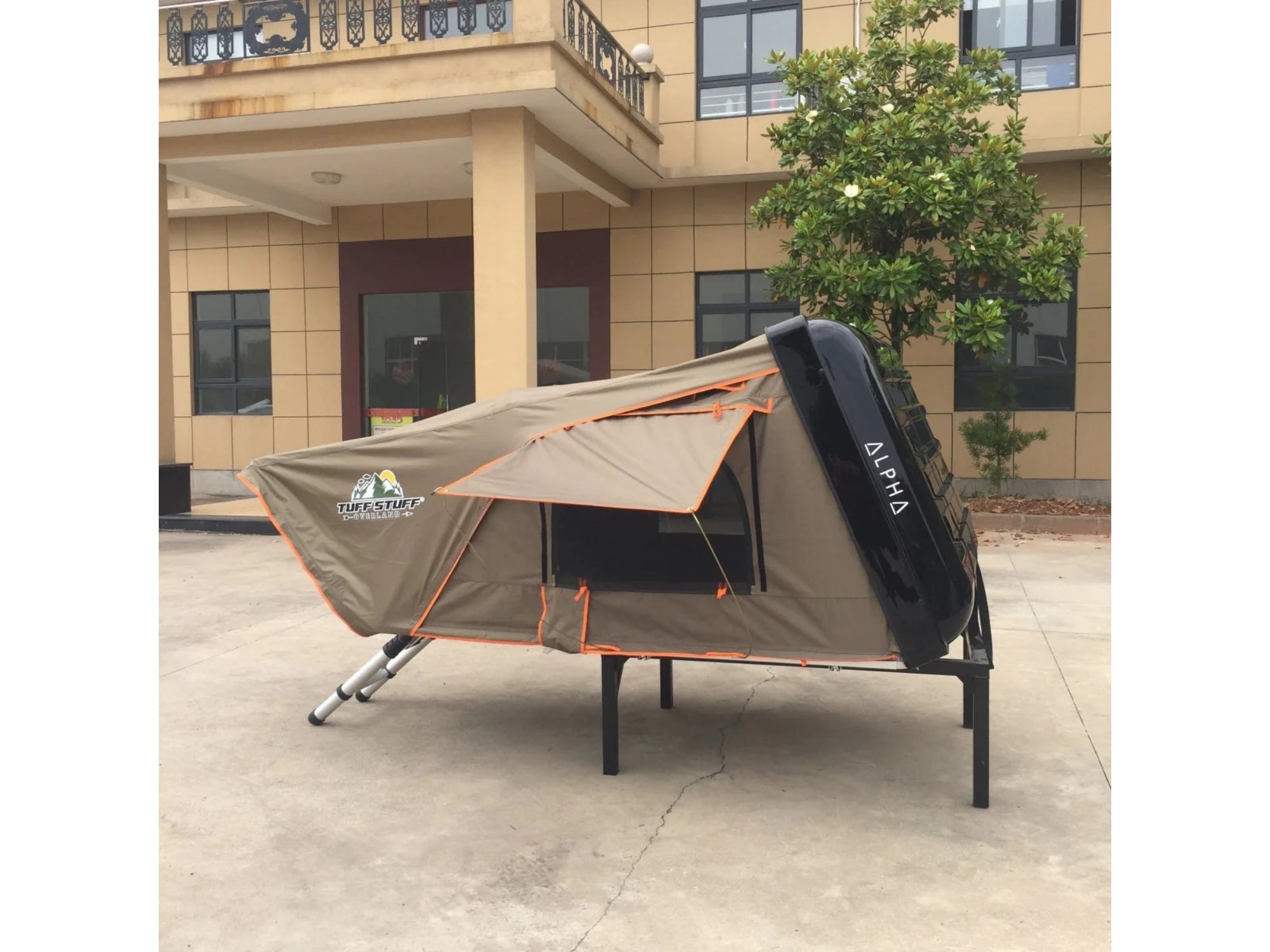 Tuff Stuff Alpha II Hard Shell Rooftop Tent - 2 Person