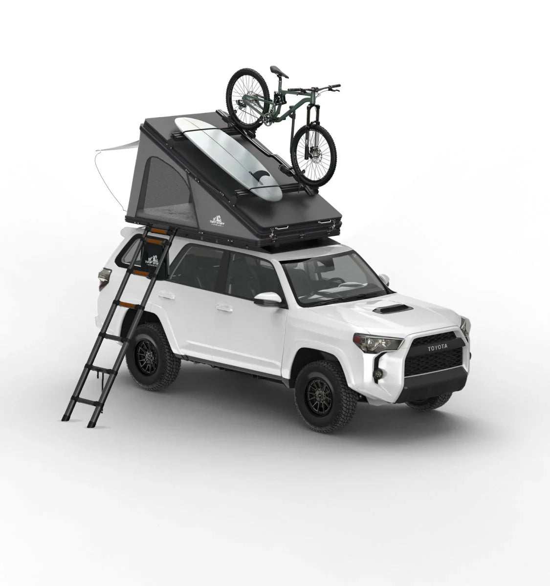 Alpine 51 Hardshell Rooftop Tent – Aluminum – 2 Person – Black – Compact Overland Design | Backcountry Sportsman
