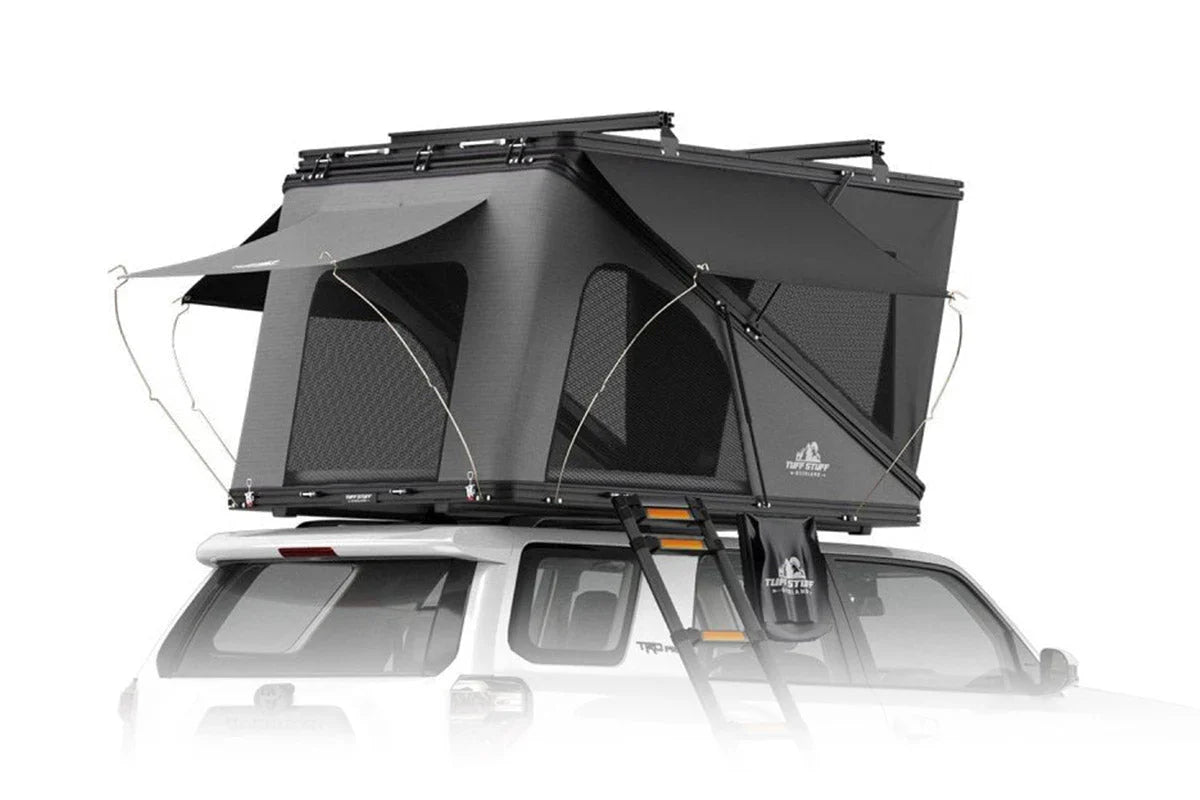 Alpine 51 Hardshell Rooftop Tent – Aluminum – 2 Person – Black – Compact Overland Design | Backcountry Sportsman