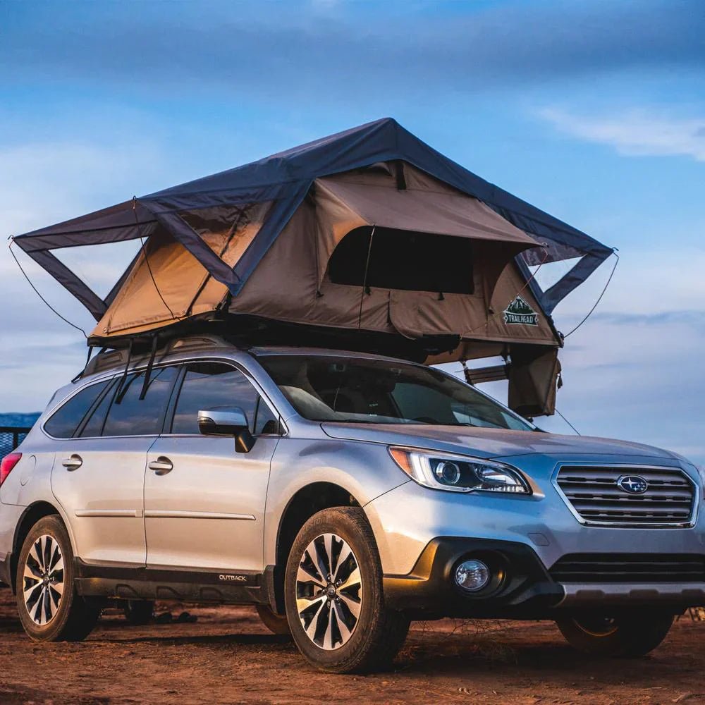 Trailhead Softshell Rooftop Tent – 2 Person – Tan – Lightweight Camping Setup | Backcountry Sportsman