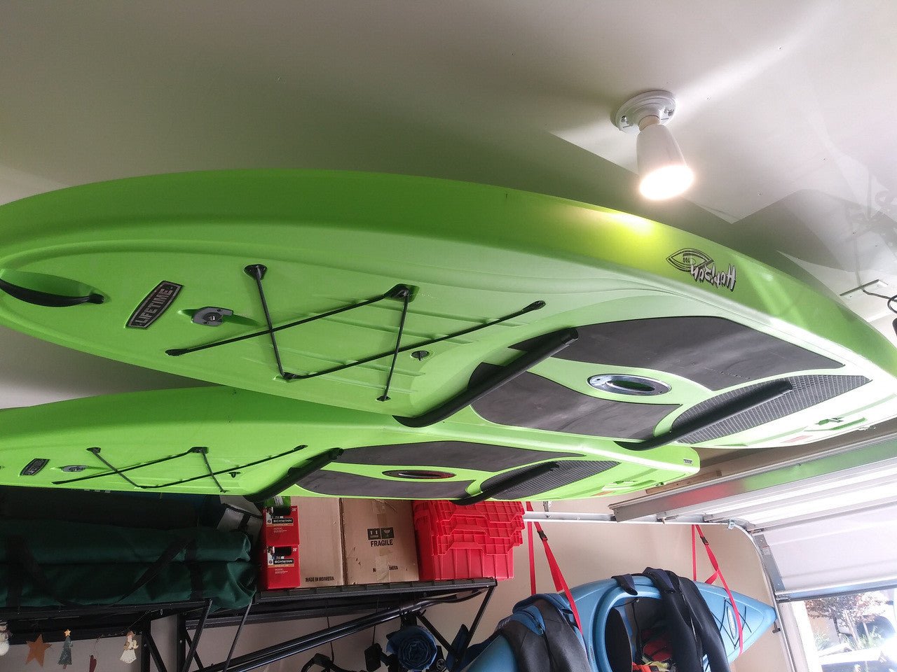 Hi-Port 1 | SUP Storage Ceiling and Wall Hooks | Holds 50 lbs | Backcountry Sportsman