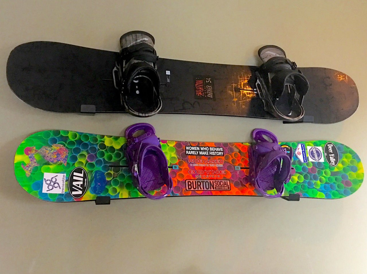 Keystone Minimalist Snowboard Display Rack | Holds 30 lbs | Large | Backcountry Sportsman