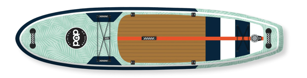 11'0 Yacht Hopper Mint/Teak/Blue | Backcountry Sportsman