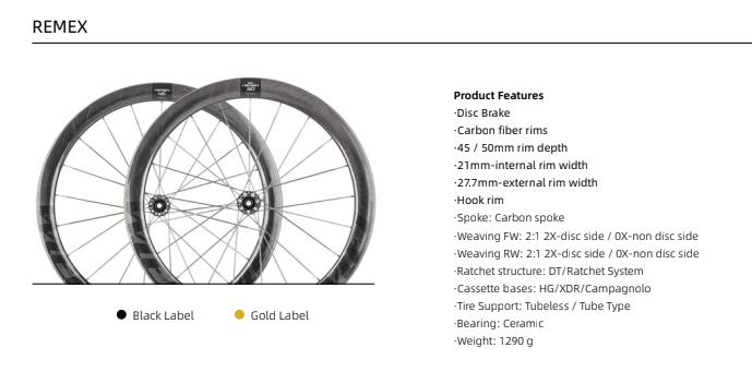 WIEL Carbon Tubeless Clincher Disc Brake 1290g Wheelset-Gold/Black Logo | Backcountry Sportsman