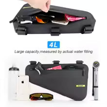 Rhinowalk Frame Bag Waterproof Triangle Bag Bicycle Front Tube Bag X20654 4L | Backcountry Sportsman