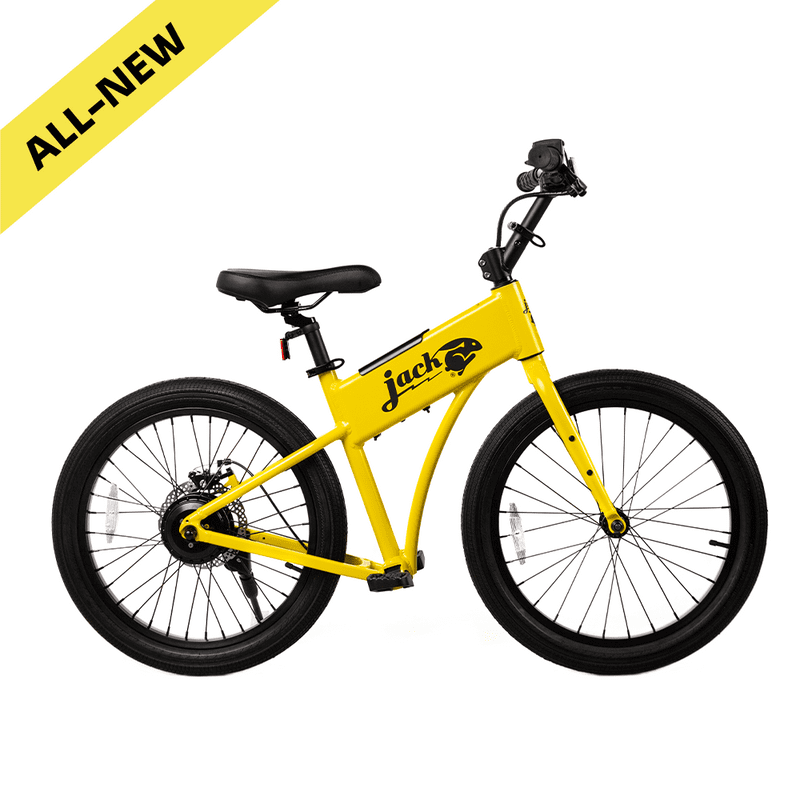 JackRabbit OG2 - Lightweight & Compact Micro eBike, Yellow | Backcountry Sportsman